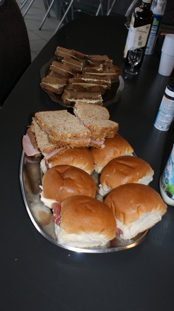 De laatste lunch van de pacc.